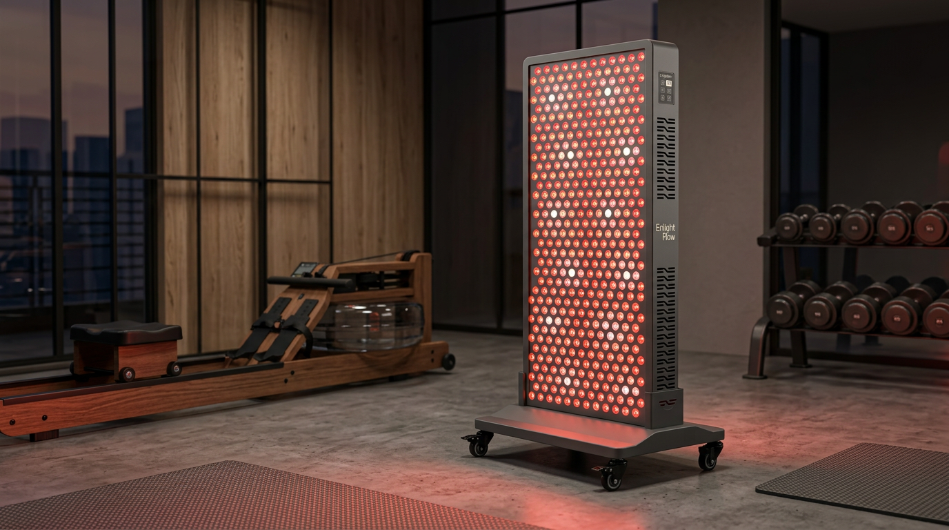 EnlightFlow Pro full-size red light therapy panel for clinics